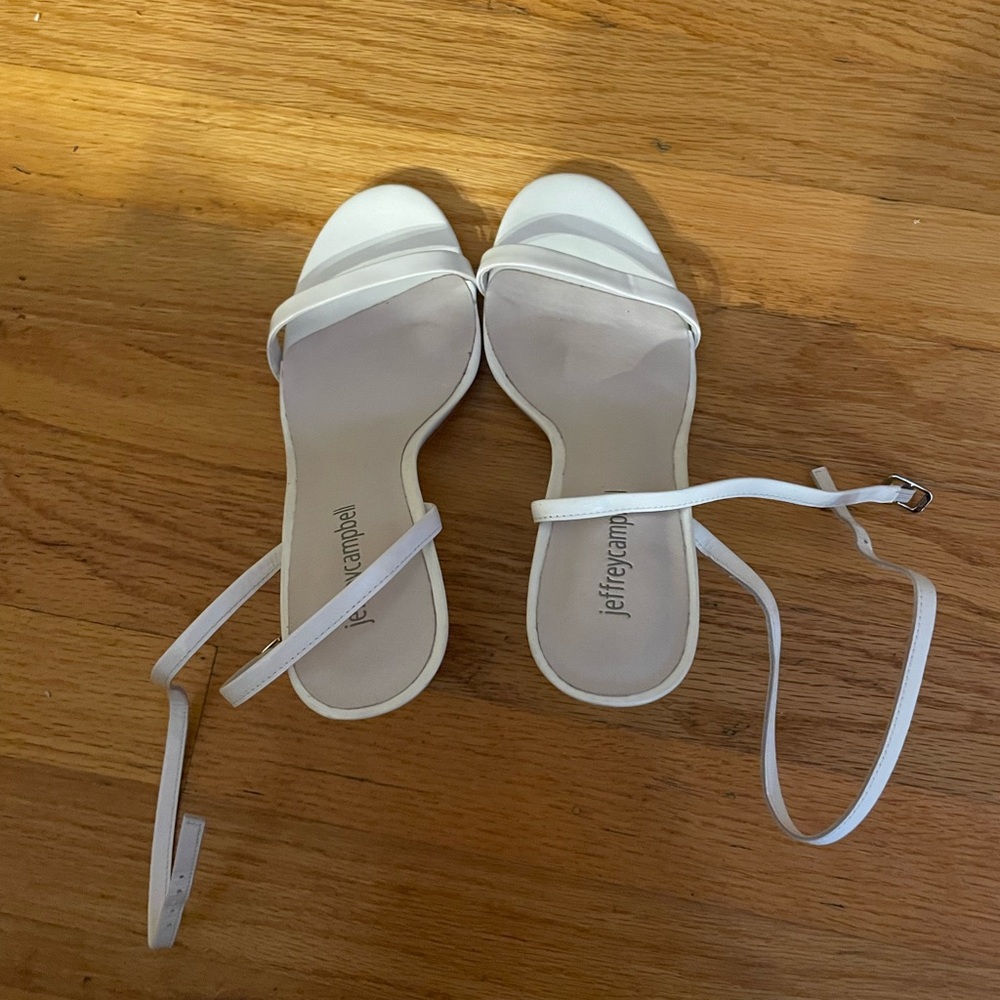 Jeffrey Campbell White Heels